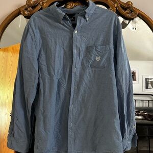Chaps Light Blue Cotton Shirt
